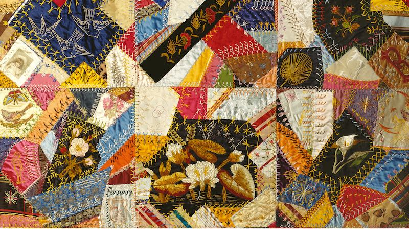 crazy quilt pattern