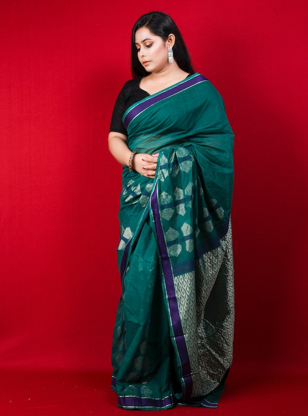 woman wearing sari