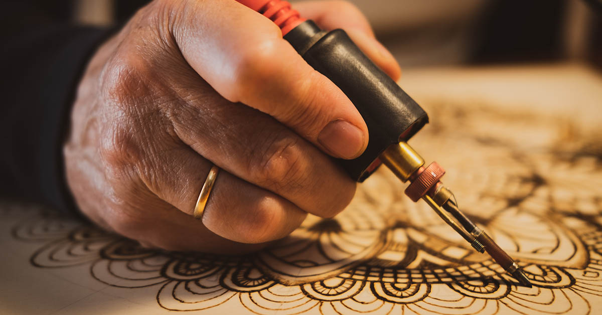 Pyrography - How to Wood Burn  The Basics + Advanced Techniques 