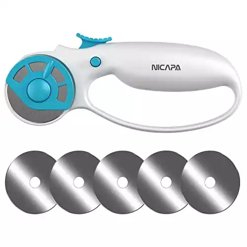 NICAPA Rotary Cutter for Fabric