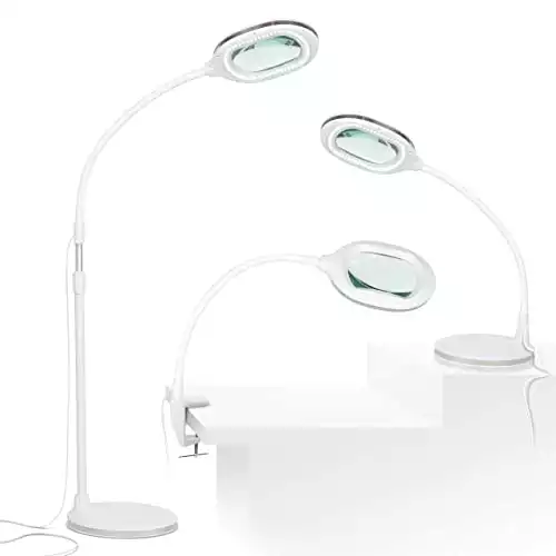 Brightech LightView 3 in 1 Magnifying Lamp
