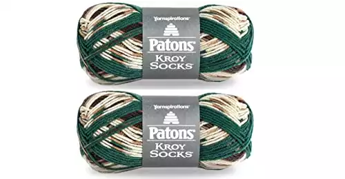 Patons Kroy Sock Yarn - Woodsie - 2 Pack