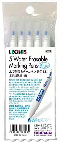 LEONIS Water Erasable Marking Pens (5 Piece Set)