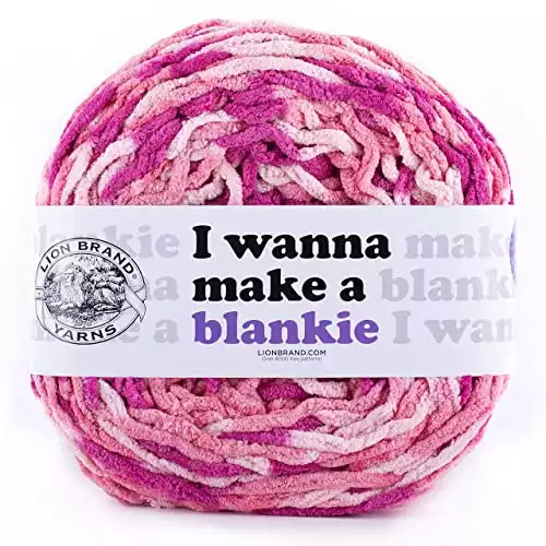 Lion Brand I Yarn Wanna Make a Blankie Yarn
