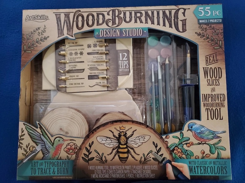 ArtSkills 55-Piece Wood-Burning Set