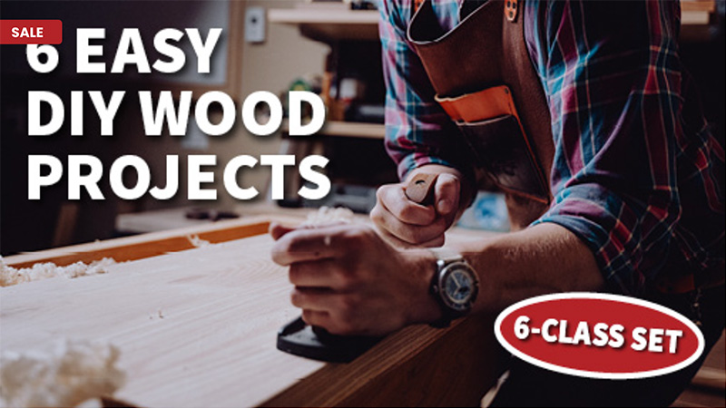 6 easy DIY wood projects class