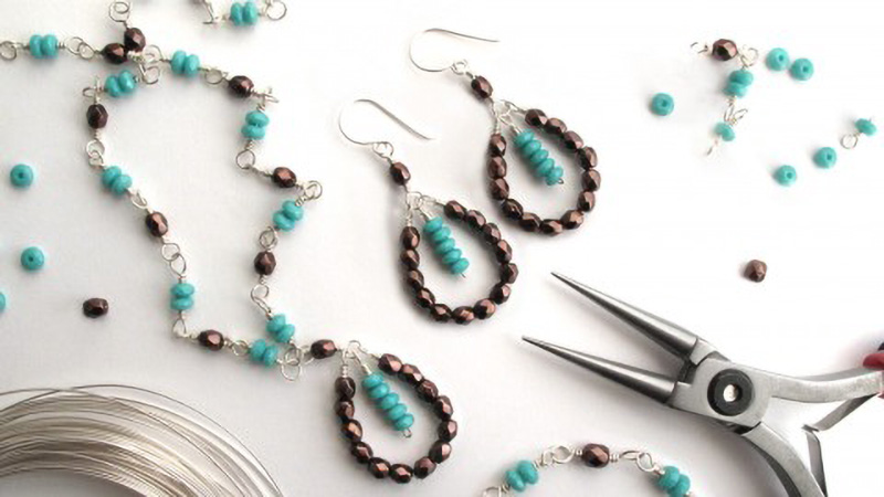 Wire wrapping for beginners class on Udemy
