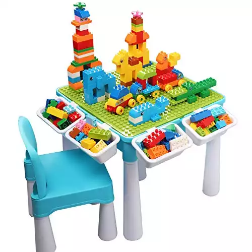 Burgkidz 5-in-1 Multi Activity Play Table Set