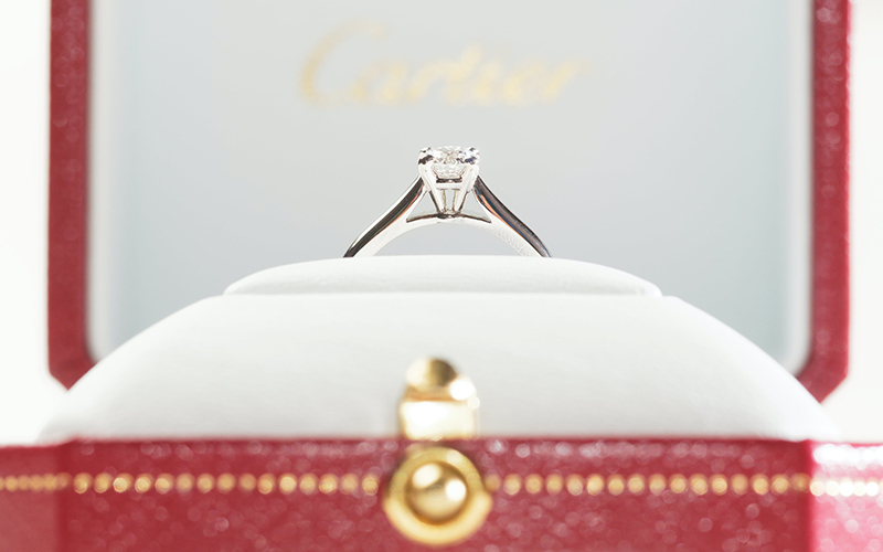 Cartier diamond ring