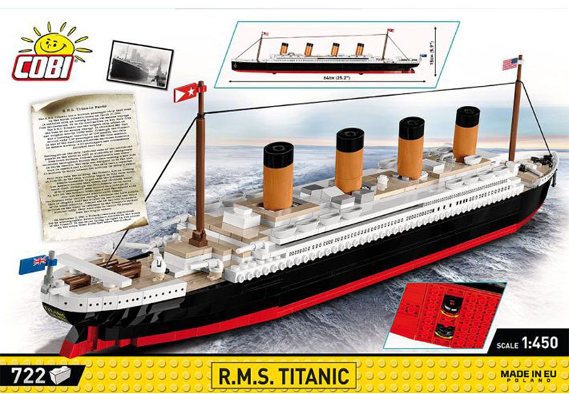 COBI titanic building kit